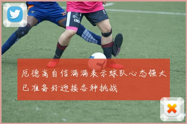 厄德高自信满满表示球队心态强大已准备好迎接各种挑战