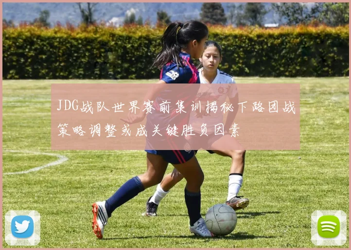 JDG战队世界赛前集训揭秘下路团战策略调整或成关键胜负因素