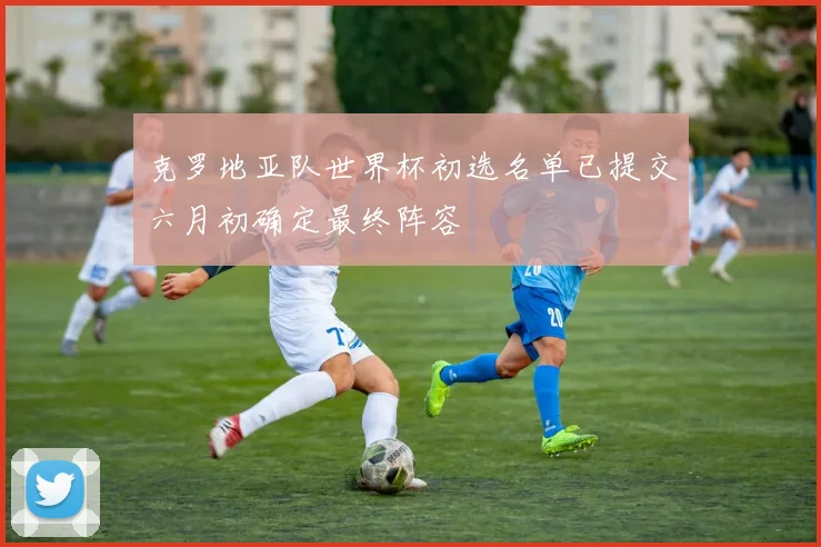 克罗地亚队世界杯初选名单已提交六月初确定最终阵容