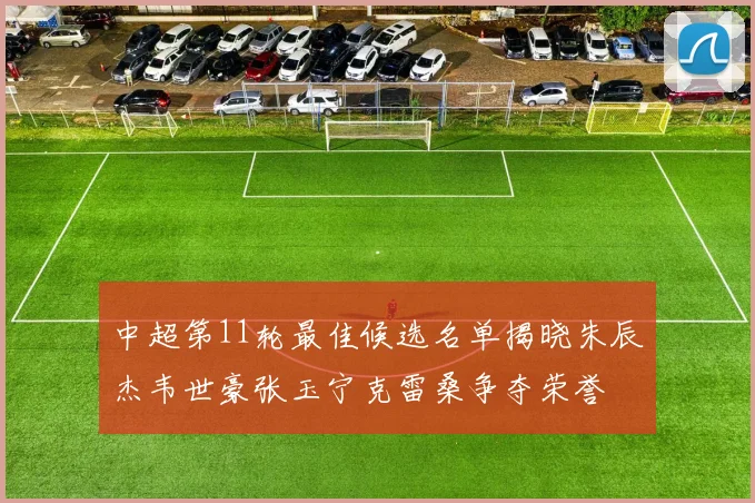 中超第11轮最佳候选名单揭晓朱辰杰韦世豪张玉宁克雷桑争夺荣誉